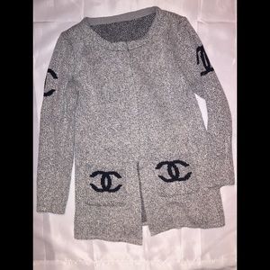 Chanel wool cardigan